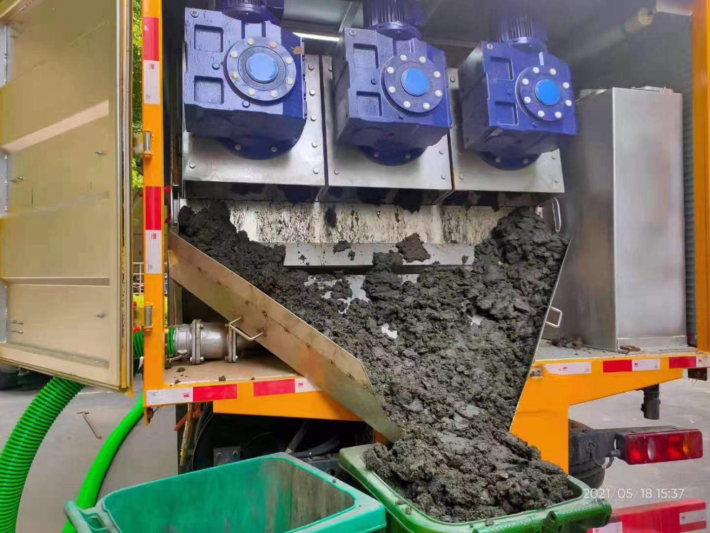 东洲化粪池清掏城市维护站-泥浆净化干湿分离处理